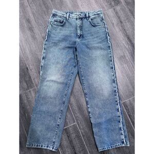 Patrizia‎ Pepe Barrel Leg Jeans Size 36 Side Fray
